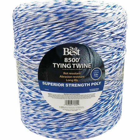 ALL-SOURCE 0.094 In. x 8500 Ft. Blue & White Polypropylene Tying Twine 764302